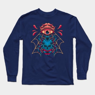 Skull Spider Creep Long Sleeve T-Shirt